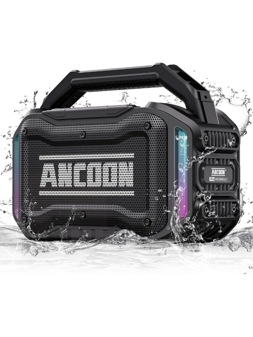 Powerful Bluetooth Wireless Speaker - 80W Loud Sound with Deep Bass, Portable